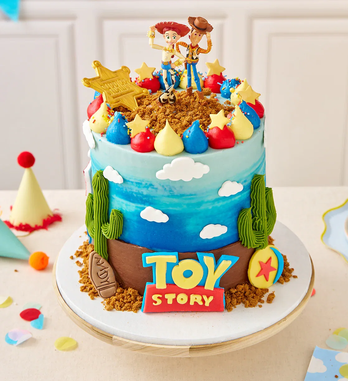 Image of Disney Toy Story Themed Tall Cake