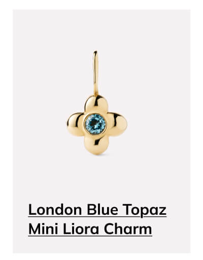 London Blue Topaz Liora Charm