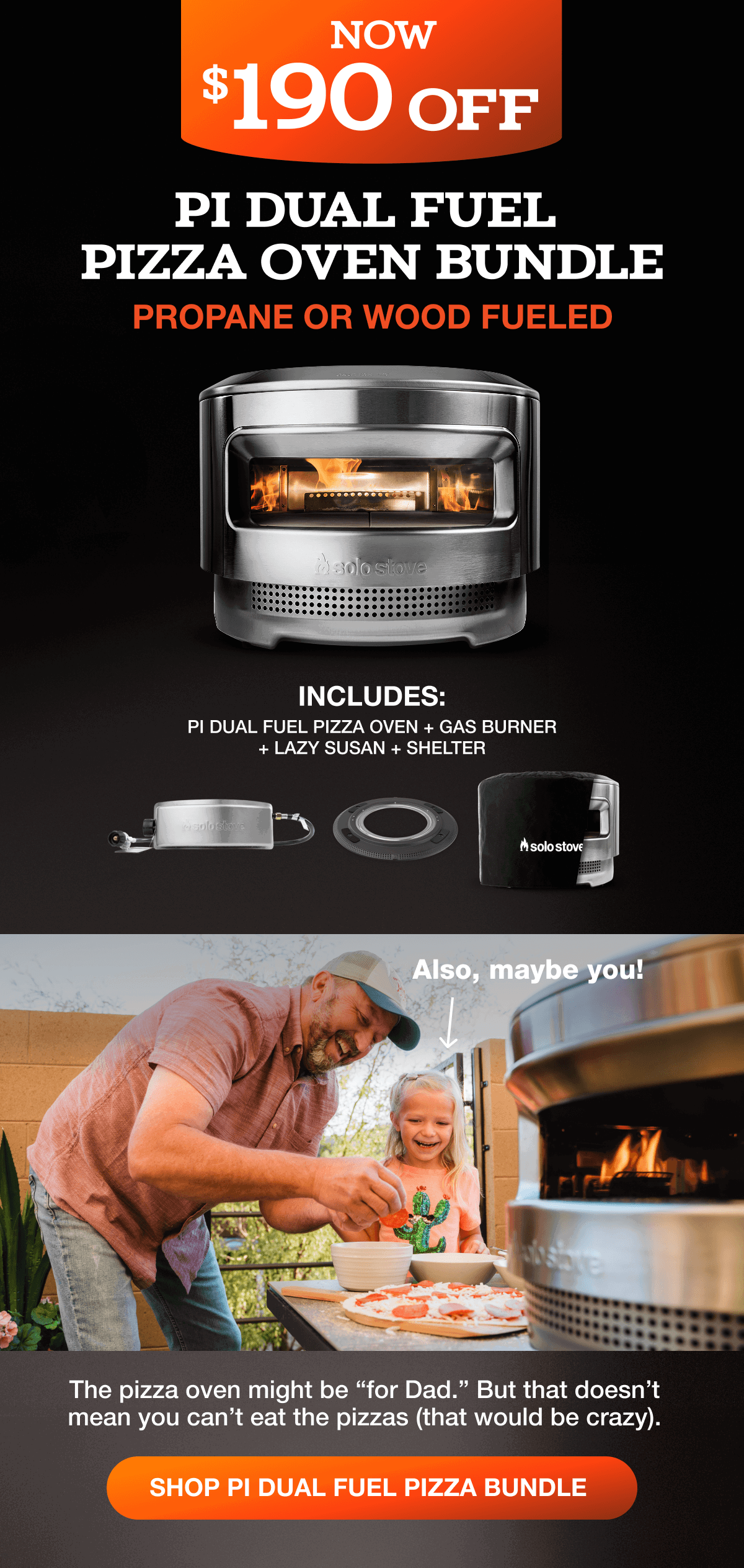 Pi Dual Fuel Pizza Bundle