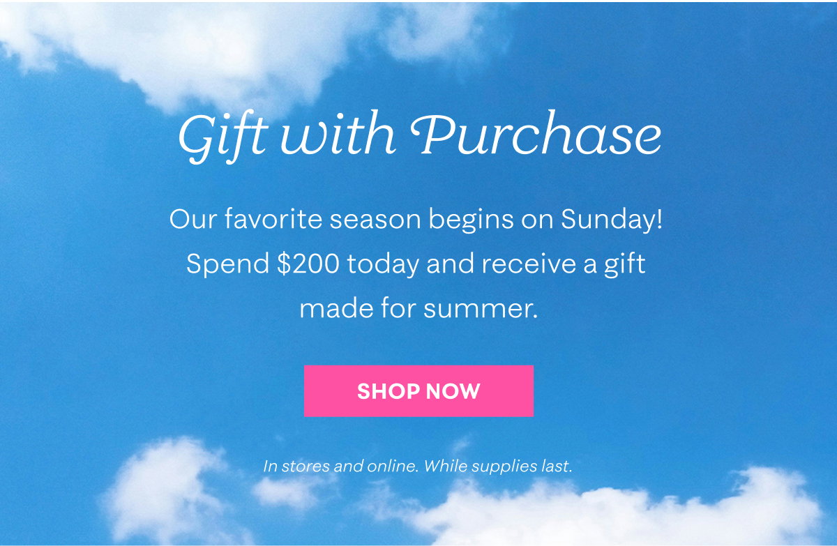 Gifts with Purchase