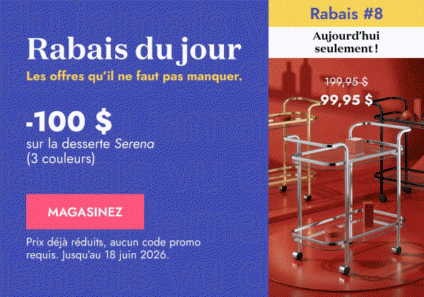 Rabais du jour