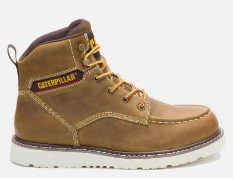 CAT Footwear - Men's Reclaimer Wedge Waterproof Work Boot - Pyramid colorway.