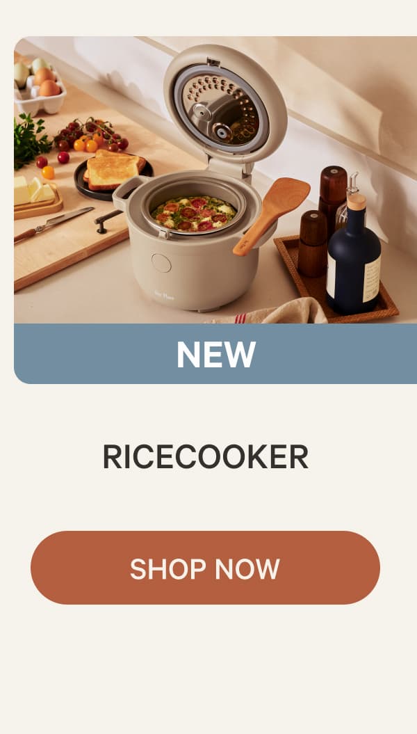 NEW | Rice Cooker | Shop Now