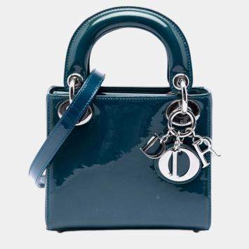 Blue Mini Patent Lady
