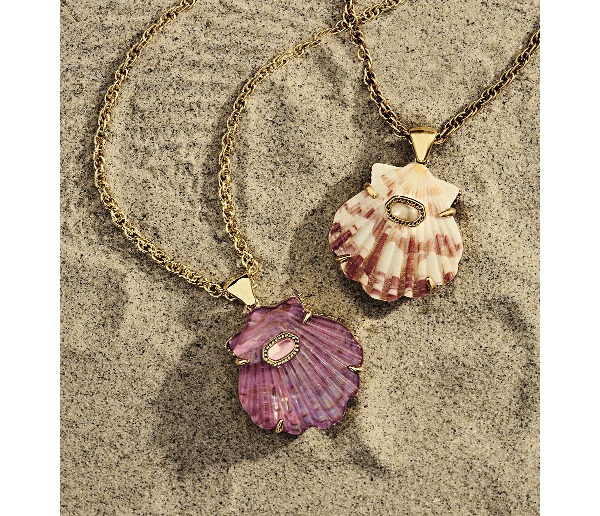 Lucia Shell Pendant Necklace