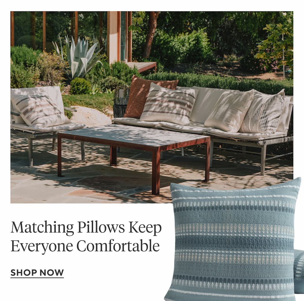 Matching Pillows Keep Everyone Comfortable Shop Now