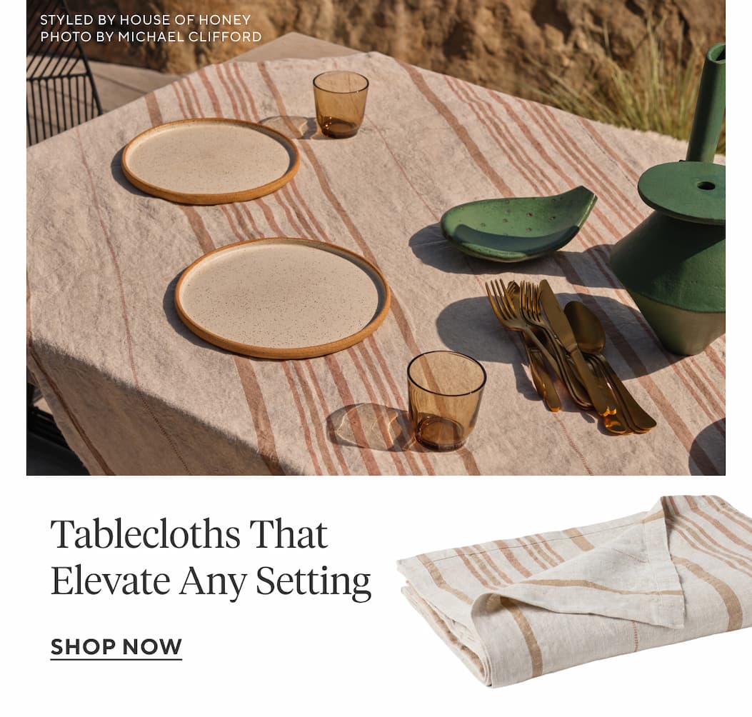 Tablecloths That Elevate Any Setting Shop Now >