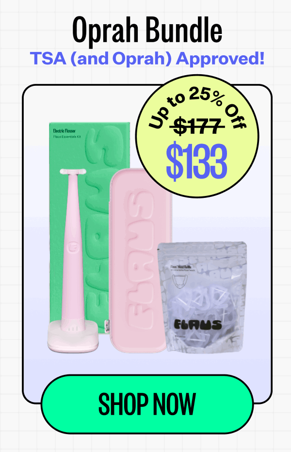Oprah bundle | TSA (and Oprah) Approved! | Up to 25% off | $133 | Shop now