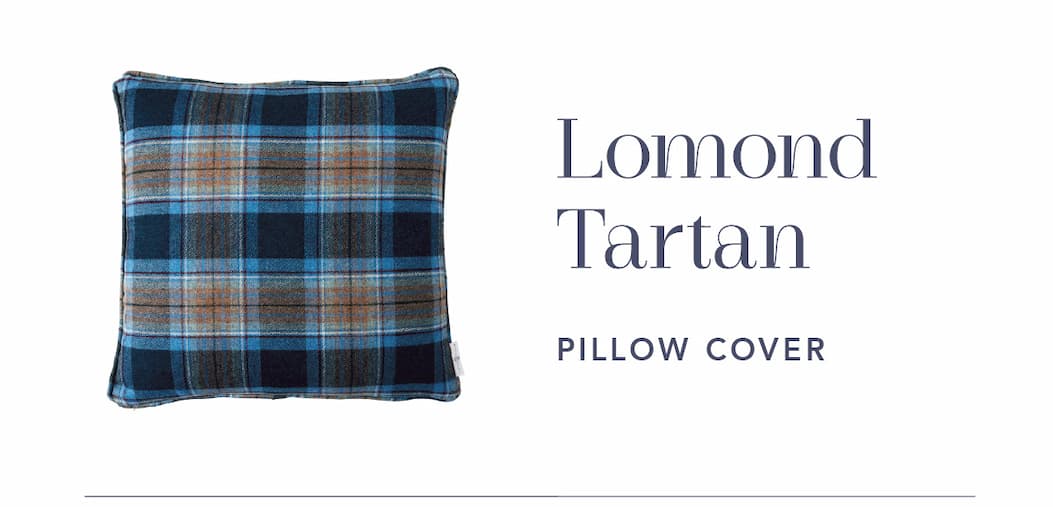 Lomond Tartan Pillow Cover