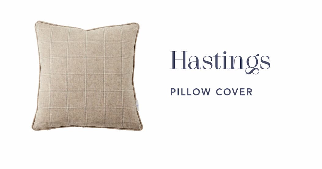 Hastings Pillow Cover