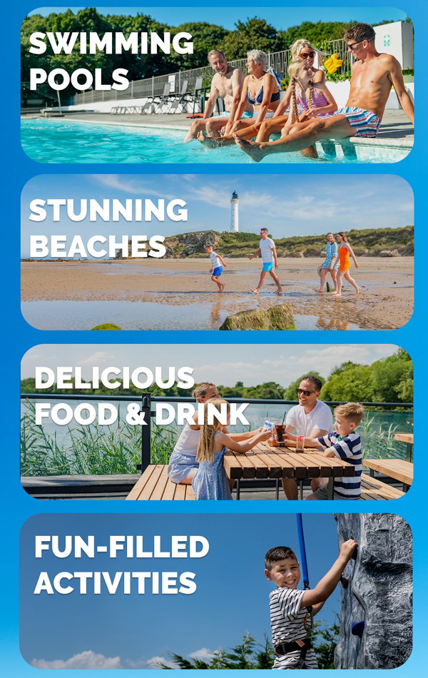 Swimming pools, stunning beaches, delicious food & drink, fun-filled activities