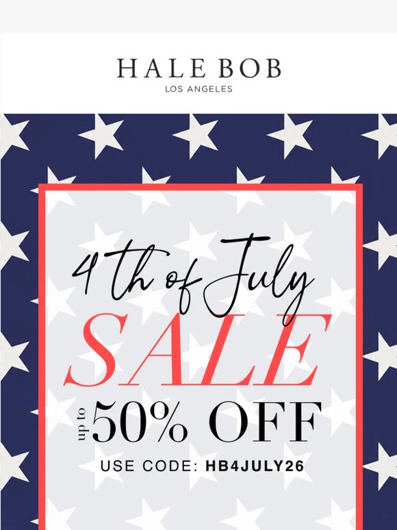 Sale Season is Back: Up to 50% Off ✨