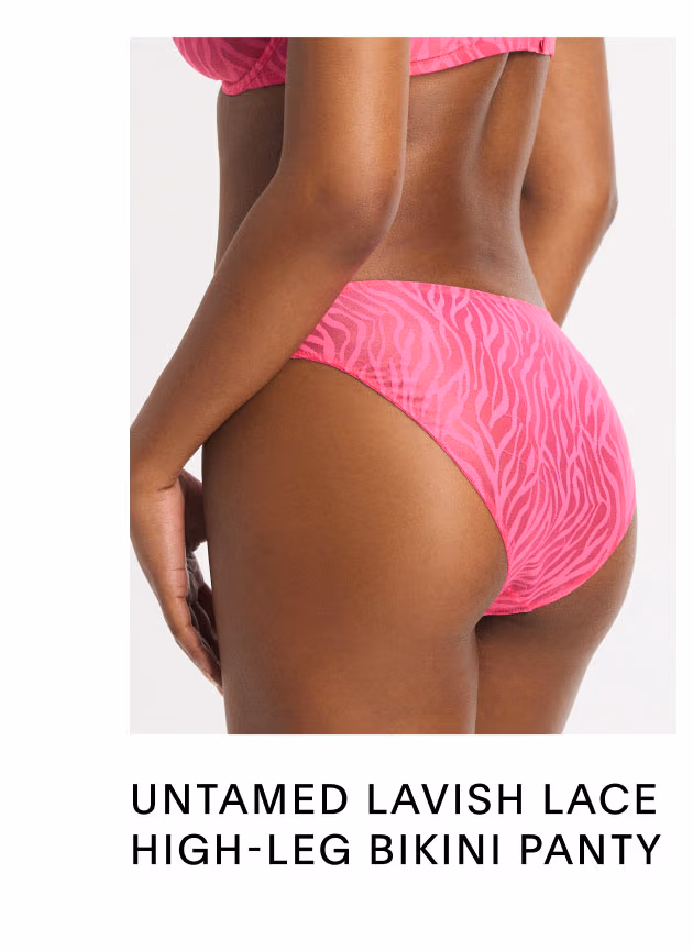Untamed Lavish Lace High-Leg Bikini Panty