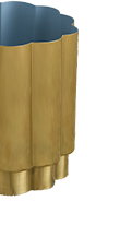 Charlie Scalloped Waste Bin