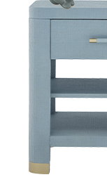 Capri Nightstand in Cornflower