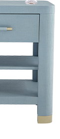 Capri Nightstand in Cornflower