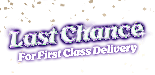 Last chance to order for Father's Day with First Class Delivery