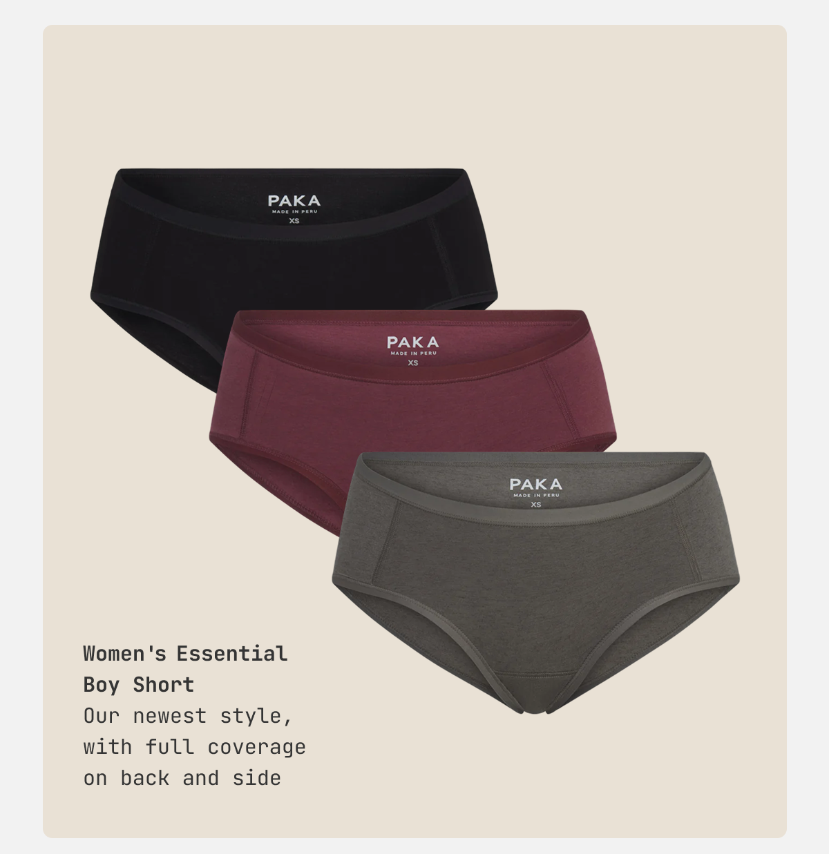 Women's Essential Boy Short