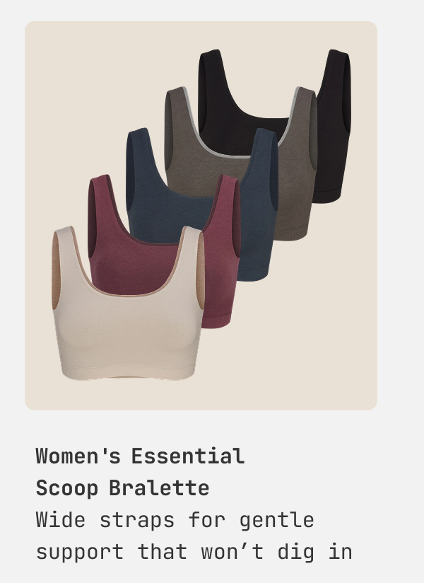 Women's Essential Scoop Bralette