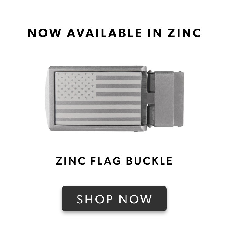 Shop Zinc Flag Buckle