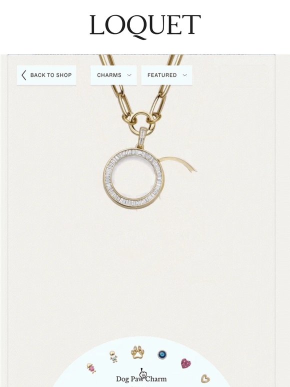 Open to Design the Locket of Your Dreams