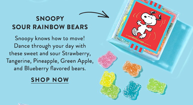 Snoopy Sour Rainbow Bears