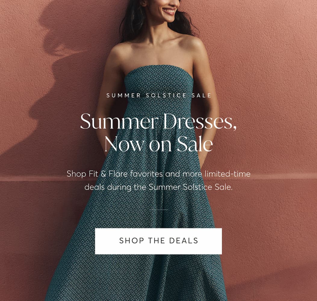 Summer Dresses, Now on Sale.