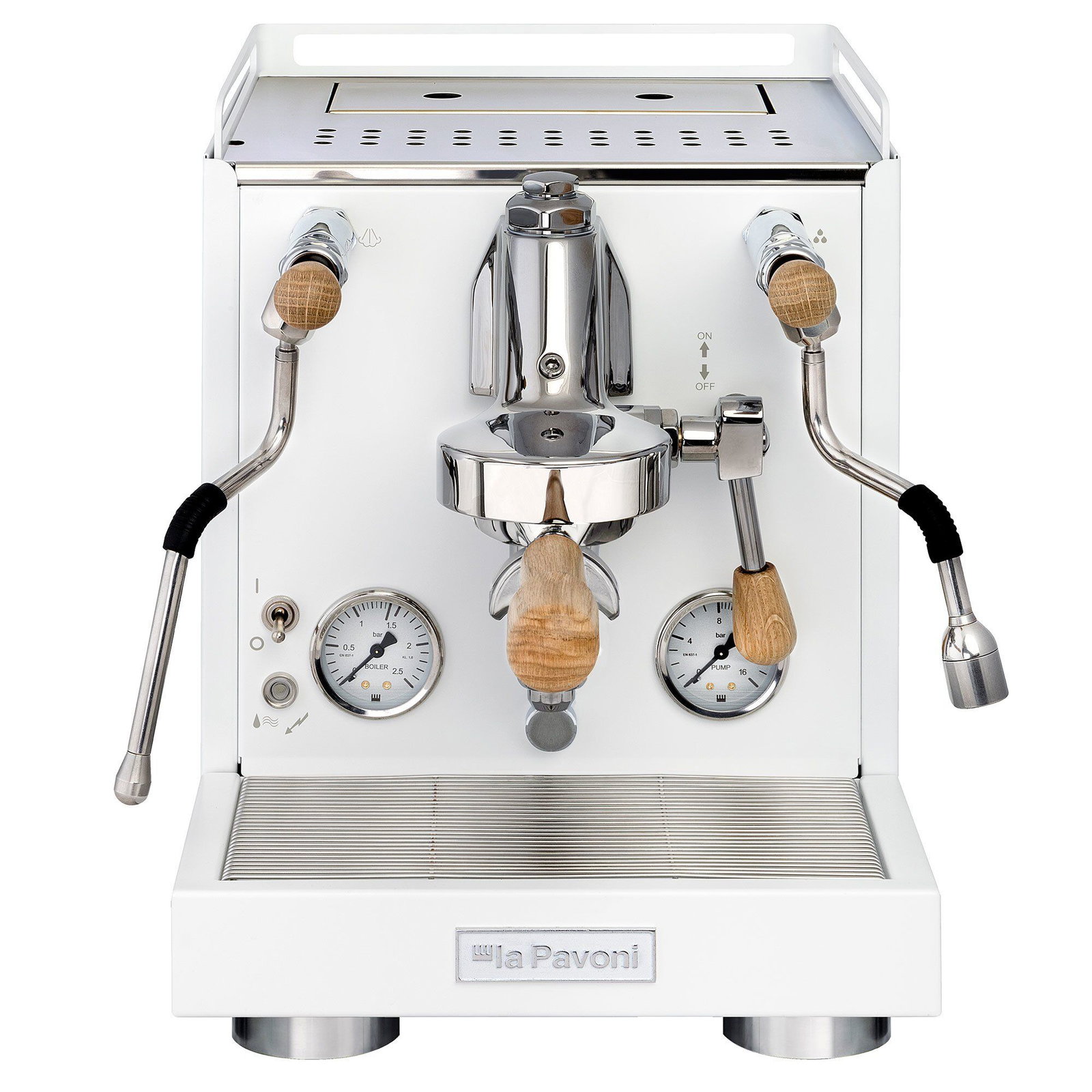 La pavoni Cellini Evolution espressomaskin, vit