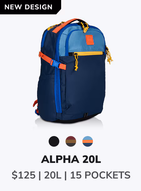 alpha twenty backpack
