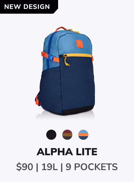 alpha lite backpack