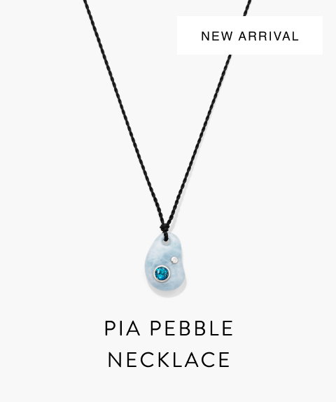 Pia Pebble Necklace.