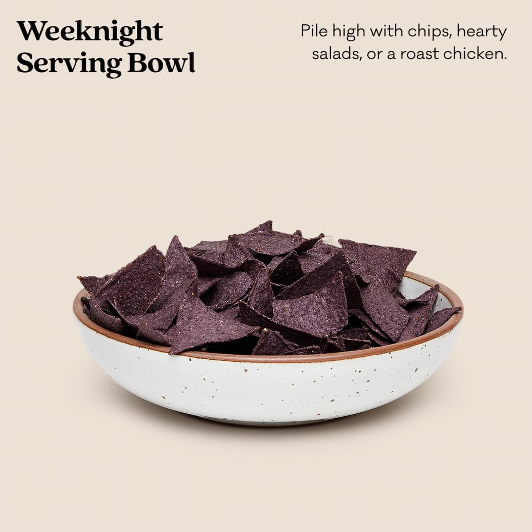 Weeknight Serving Bowl