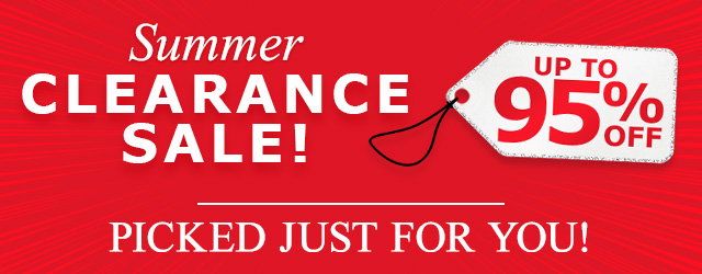 Summer Clearance Sale | Picked Just For You!