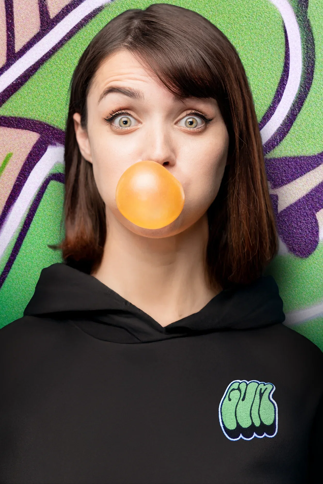 Image of Jet Set Radio Gum Shadow Hoodie