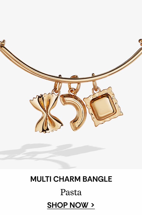 Shop Pasta Multi Charm Bangle