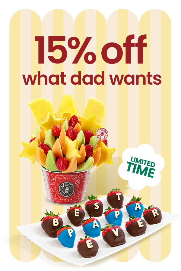 15% off gifts dad will love