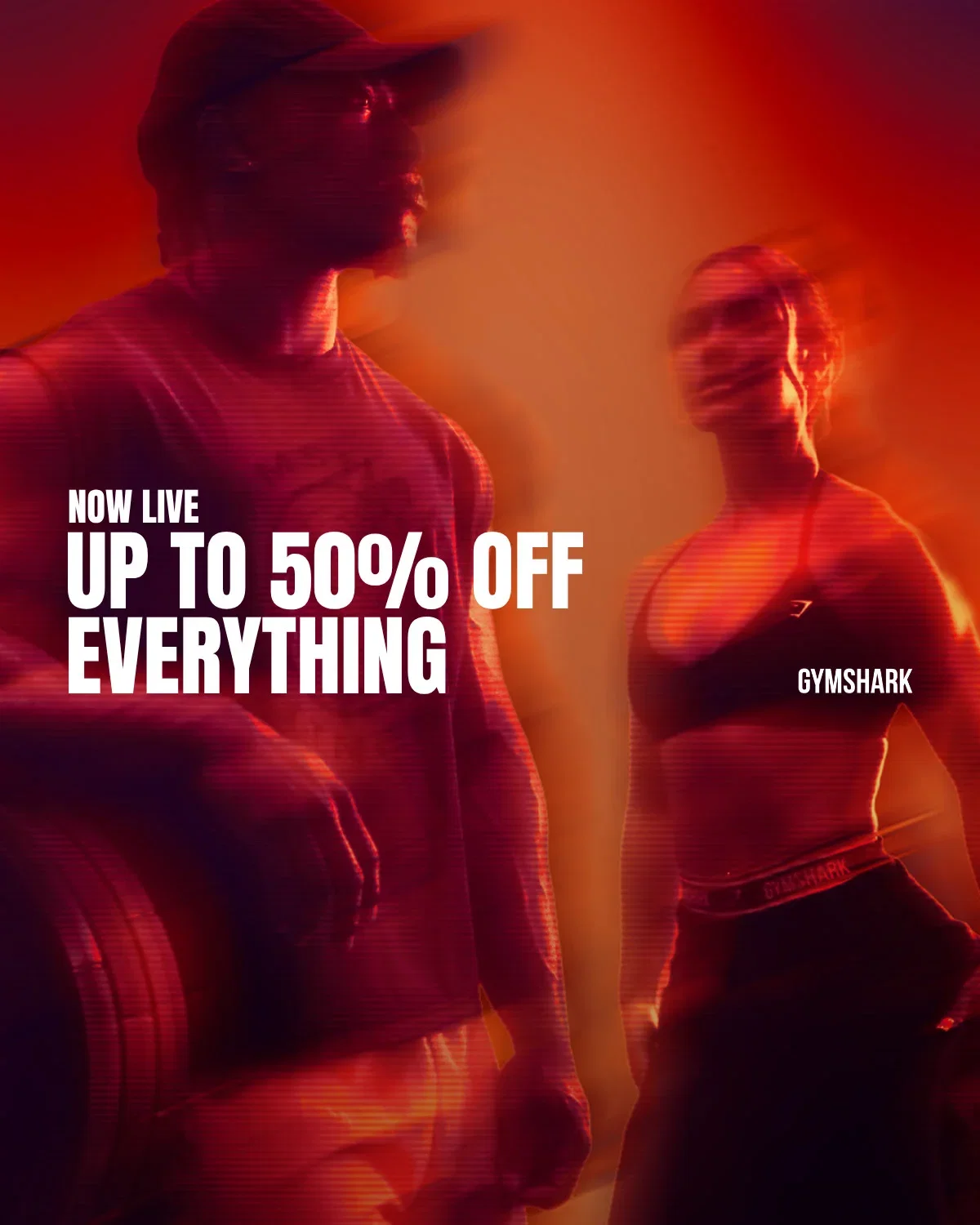 NOW LIVE. UP TO 50% OFF EVERYTHING