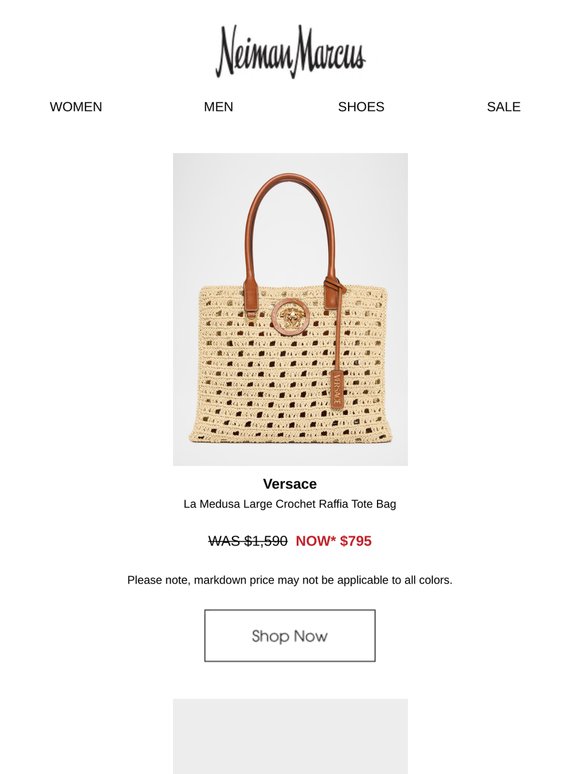 Price drop! Make this Versace bag & more yours before it sells out