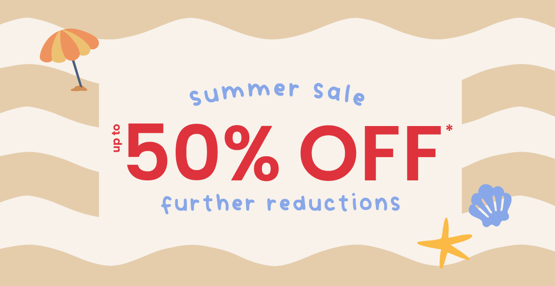further reductions, now up to 50% OFF
