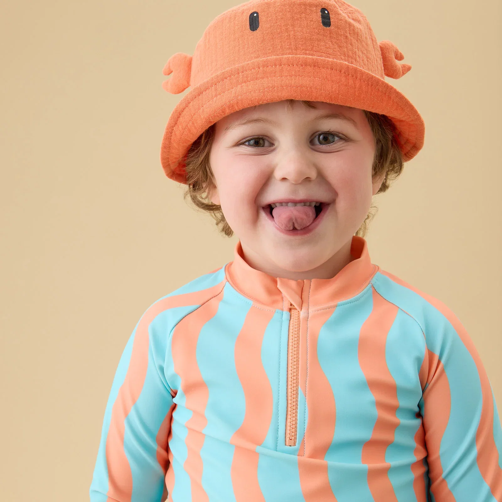 Image of Crab Bucket Hat - Orange
