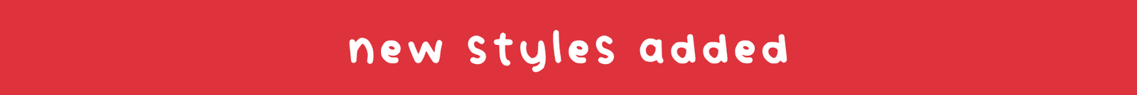 new styles added