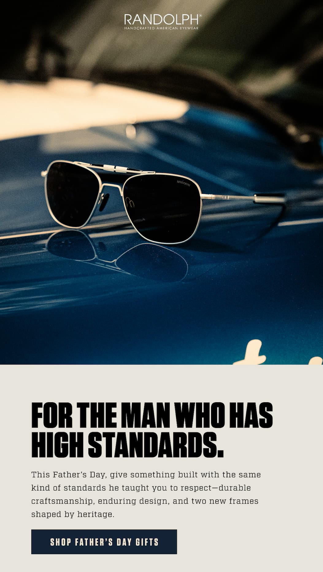 For The Man Who Has High Standards. 