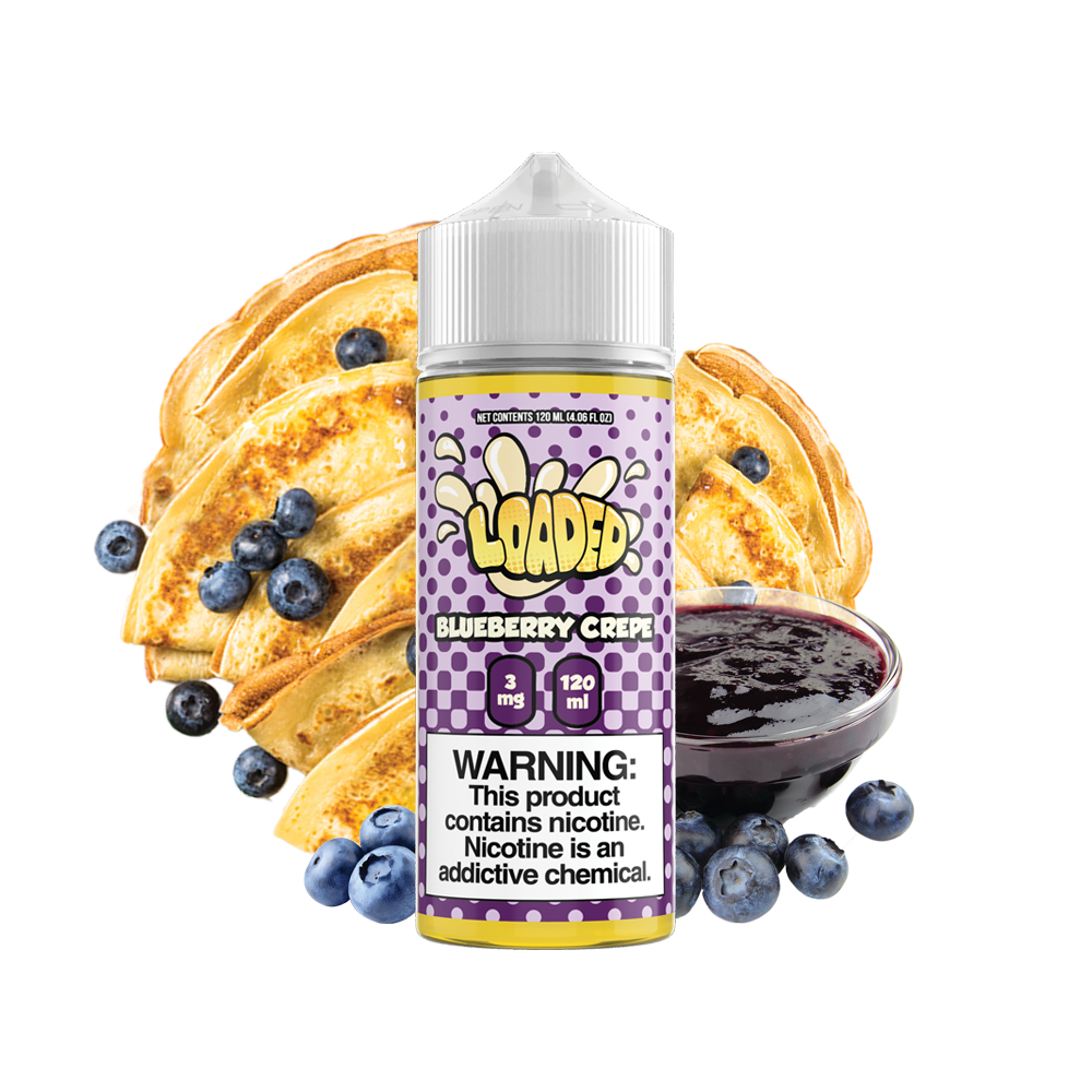 Blue Crepe Loaded 120mL