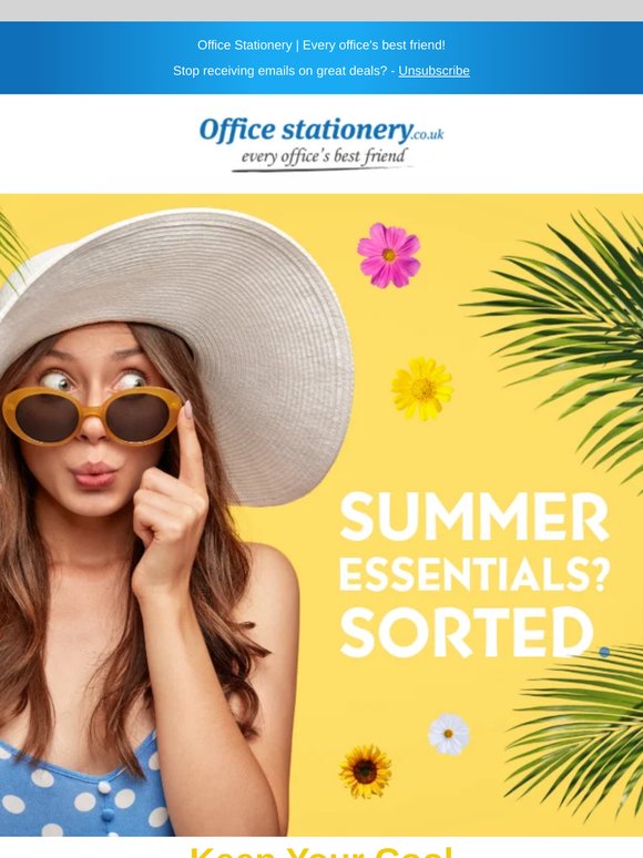 Stock Up On Summer Essentials ☀️
