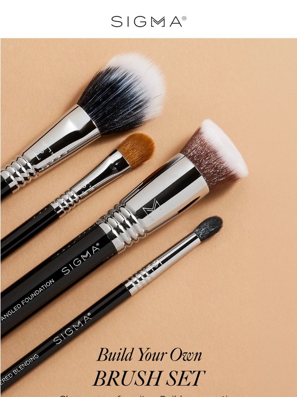 Build Your Own Brush Set! 🤍