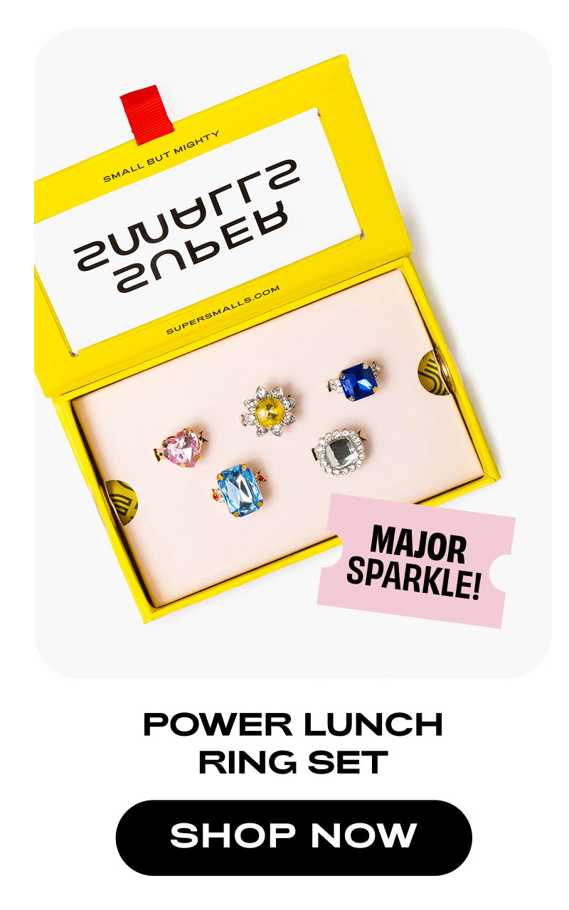 Power Lunch Ring Set