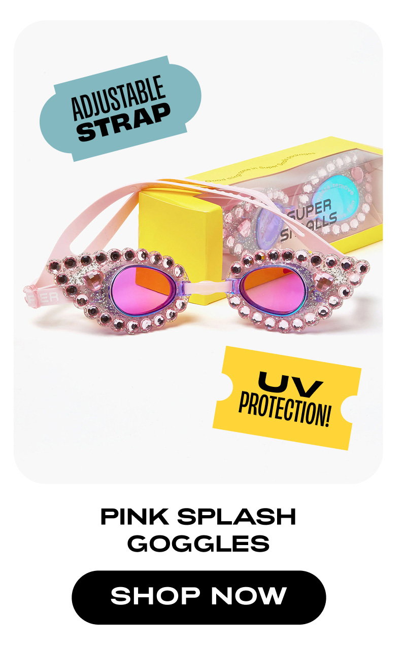 Pink Splash Goggles