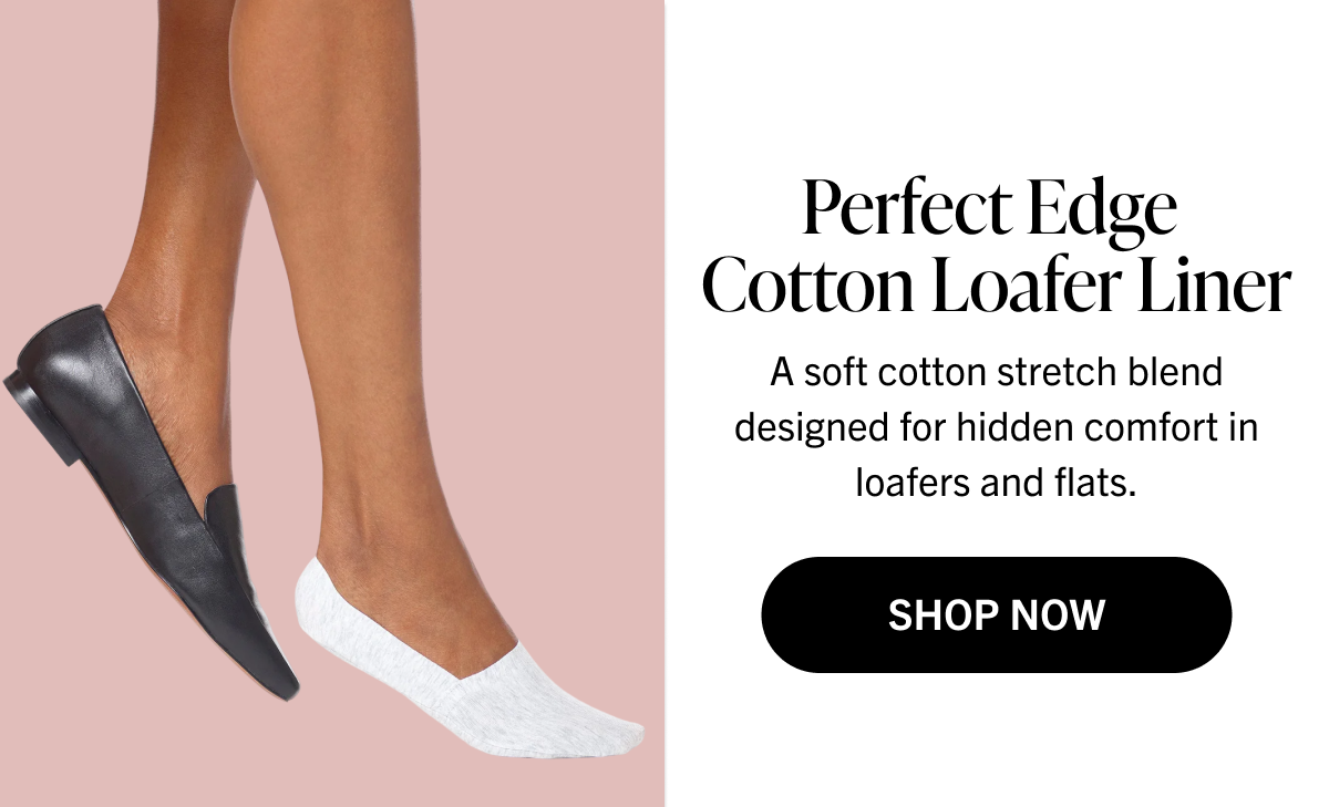 Perfect Edge Cotton Loafer Liner