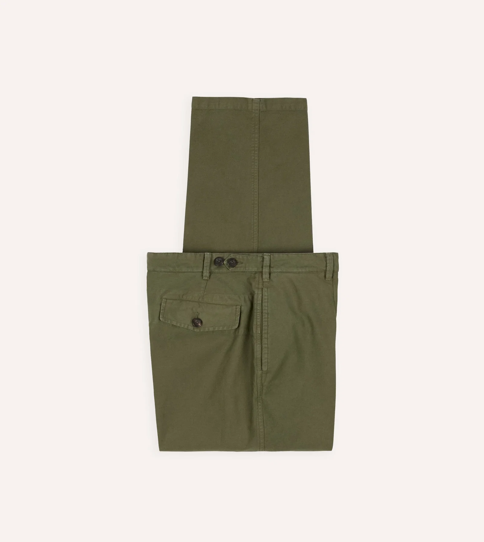Image of Olive Summer Moleskin Games Trouser