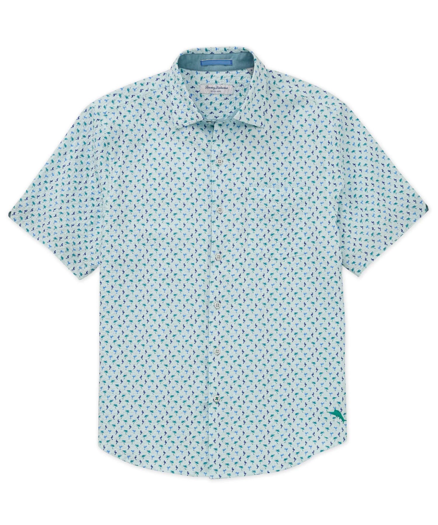 Tommy Bahama Short Sleeve Nova Wave Flock It To You Sport Shirt